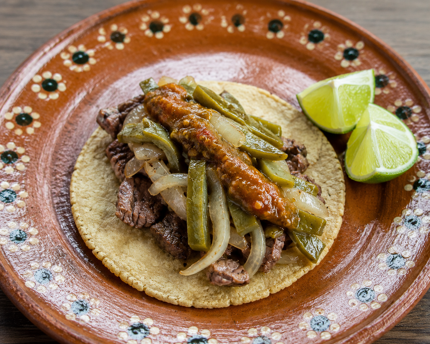 Taco de bisteck